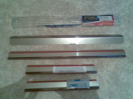 Накладки на пороги нержавейка