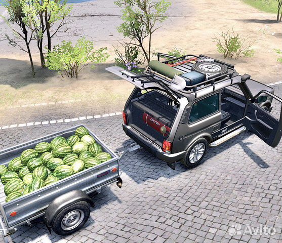 Все авто. Фаркоп для Нива Урбан (Niva Urban)