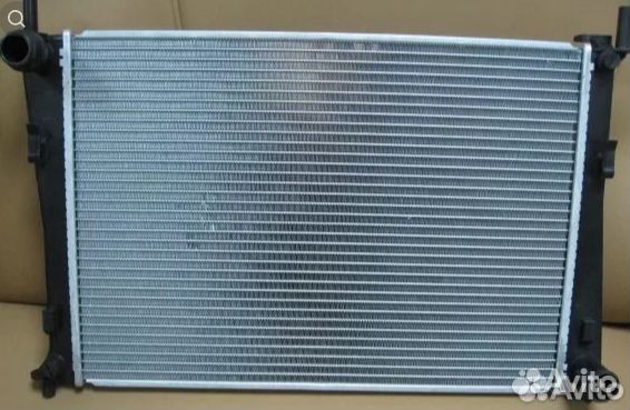 Радиатор охлаждения Fiesta Fusion Фиеста Фьюжен