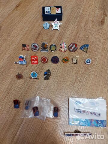 Значки хоккей