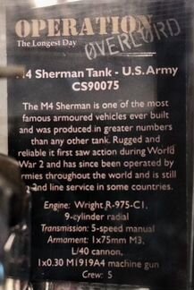 Corgi M4 Sherman Tank #CS90075