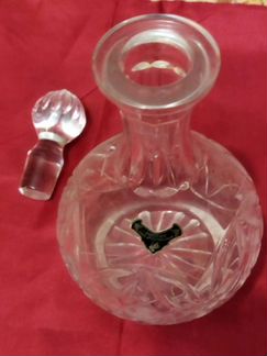 Графин гусь хрустальный