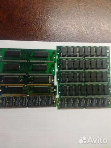 Simm 72pin 4/8/16/32Mb.(EDO)(FPM)