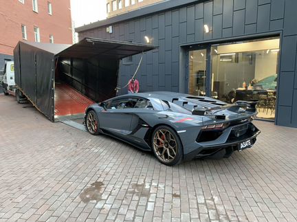 Крытый эвакуатор-автовоз Спб-Мск-рф Европе