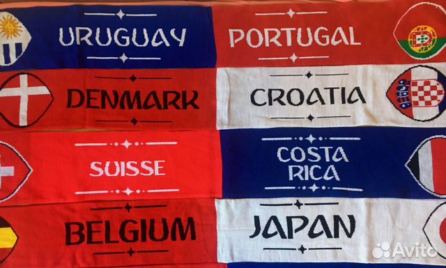 Зимние Матчевый Шарфы Чемпионата Мира 2018