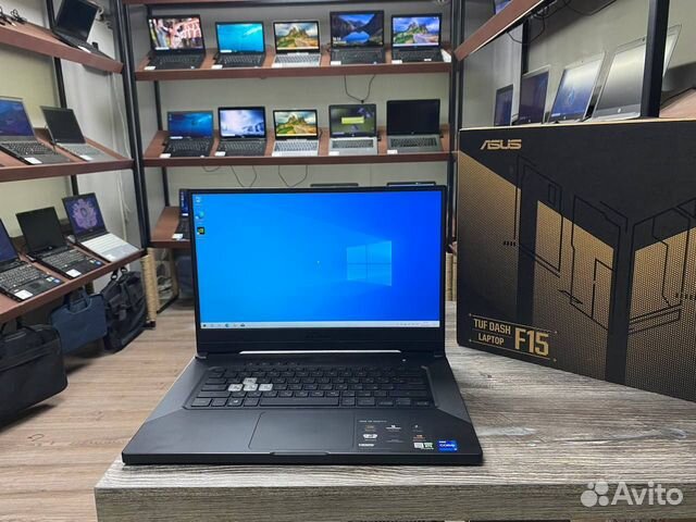 Мощный игровой ноутбук Asus TUF, RTX 3070, i7-1137