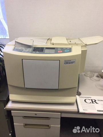 Продается ризограф Riso CR 1610