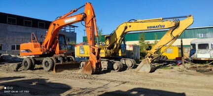 Требуется машинист колёсного экскаватора