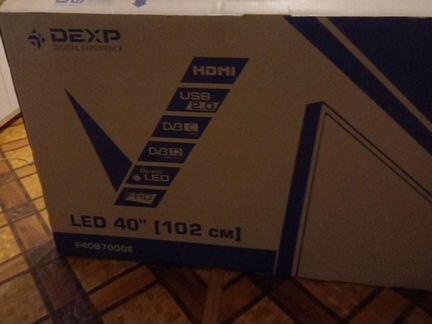 Телевизор ЖК,LED 40 дюйма,102см