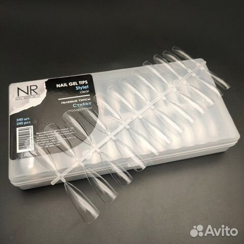 Гелевые типсы для наращивания ногтей