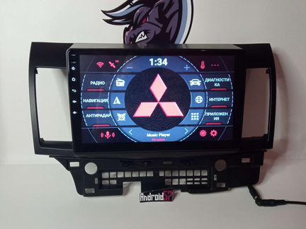 Магнитола на mitsubishi lancer 10 2gb 32gb
