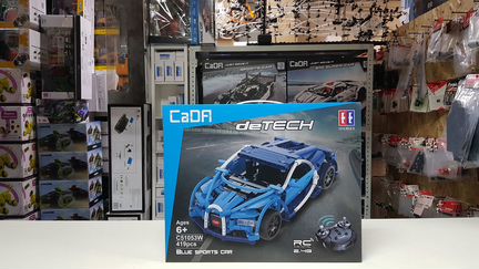 Радиоуправляемый конструктор cada deTech Бугатти