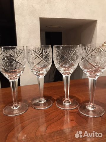 Хрустальные рюмки винтаж СССР