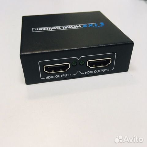 Разветвитель hdmi 1 вход 2 выхда ver 1,4