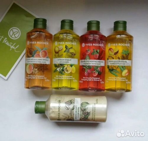 Гели для душа 400мл Ив Роше/yves rocher