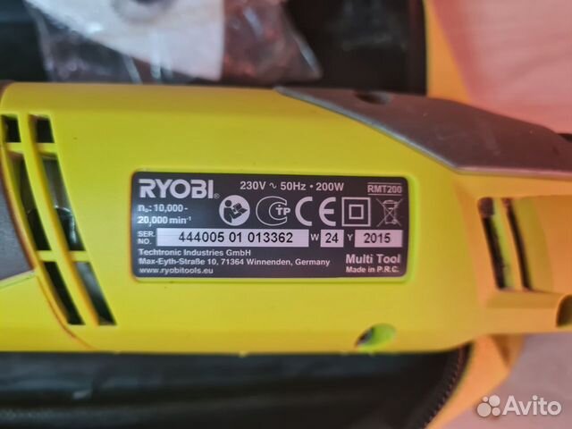 Реноватор ryobi RMT200