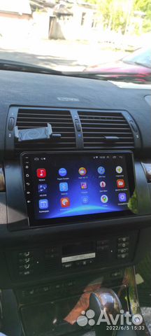 Магнитола на BMW е 53