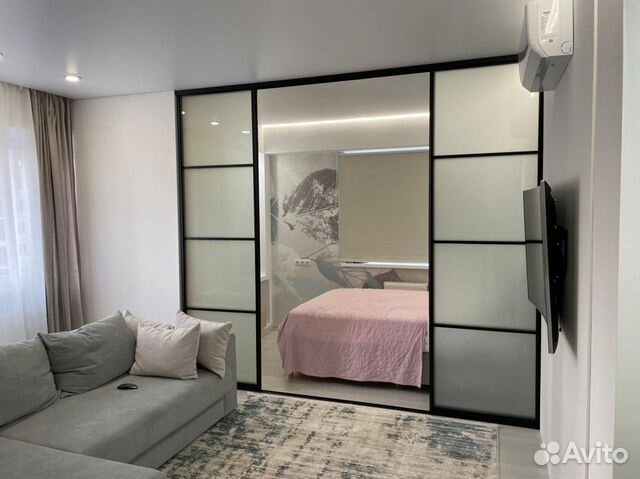 Перегородки раздвижные, межкомнатные алюминиевые