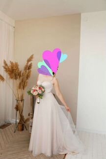 Платье свадебное (выпускное) 44-48