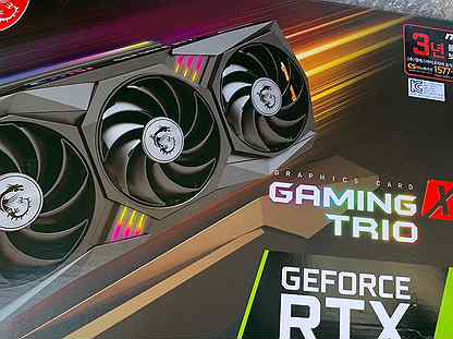 В Наличии Новая MSI GeForce RTX 3070 Gaming