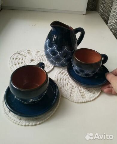 Кофейная пара с молочником