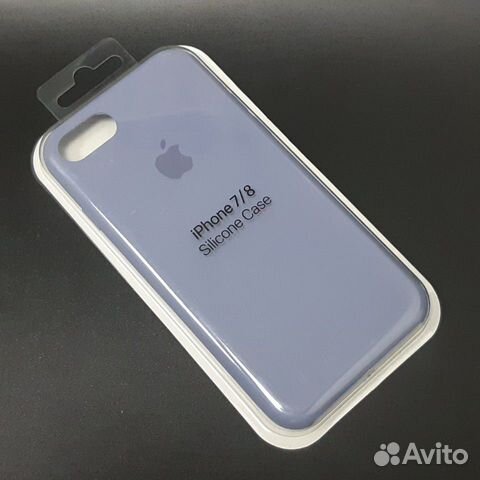 Силиконовый чехол на iPhone 7 / 8 сиреневый