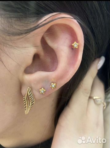 Прокол ушей детям и взрослым