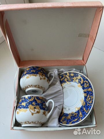 Yamasen gold collection 24ct кофейная пара