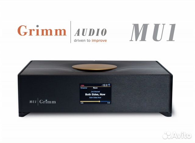 Roon cетевой аудио плеер /стример Grimm Audio MU 1