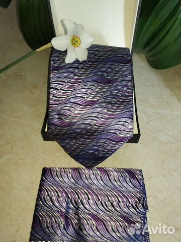 Комплект: Галстук, Платок Mario Laube (Шёлк)