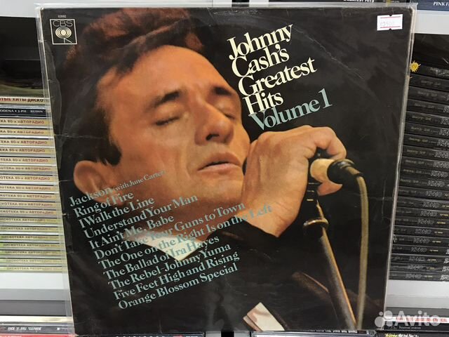 Johnny Cash виниловые пластинки lp