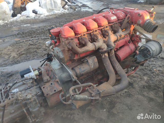 Двигатель man d2566 с кпп zf s6-85