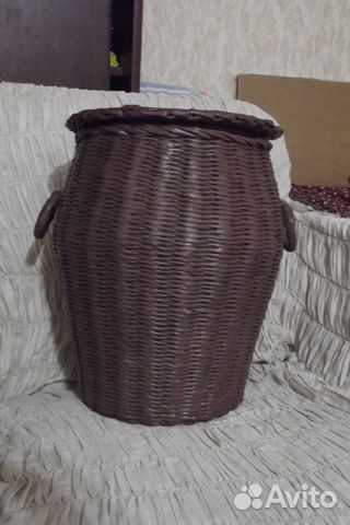 Плету из газетной лозы. Ручная работа