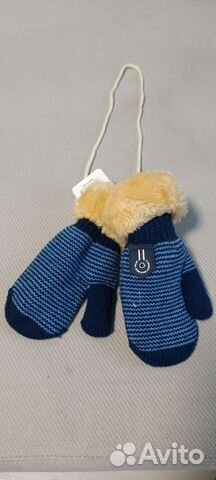 Варежки детские новые