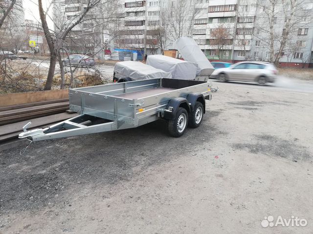 Прицеп легковой 2 оси сст-10 супер 300х150