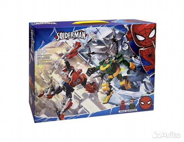 Конструктор Битва роботов Человек-Паук 1020