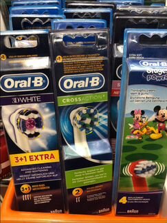 Сменные насадки к зубным щеткам Oral-B и philips