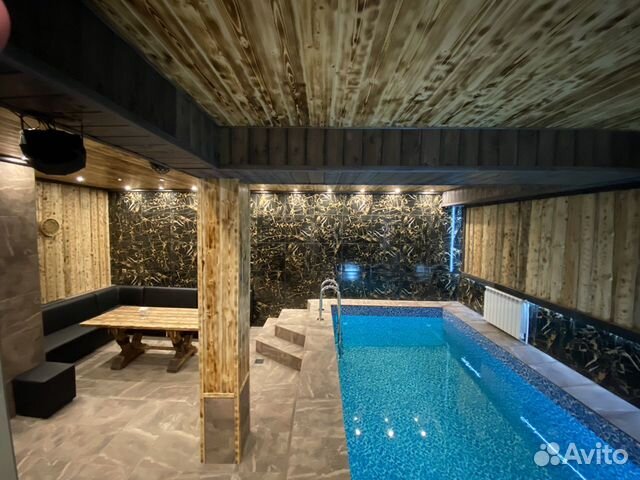 Сауна с бассейном