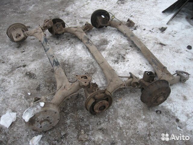 Задняя балка в сборе ваз 2109 ваз 2114 ваз 2110