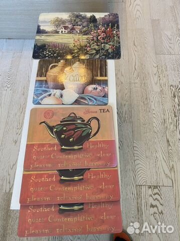 Пять пробковых подставок для дачи