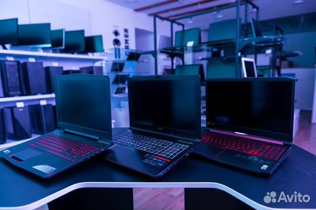 Игровой ноутбук GTX RTX