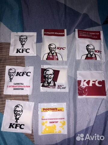 Коллекция салфеток KFC