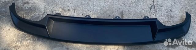 Спойлер заднего бампера skoda octavia a7