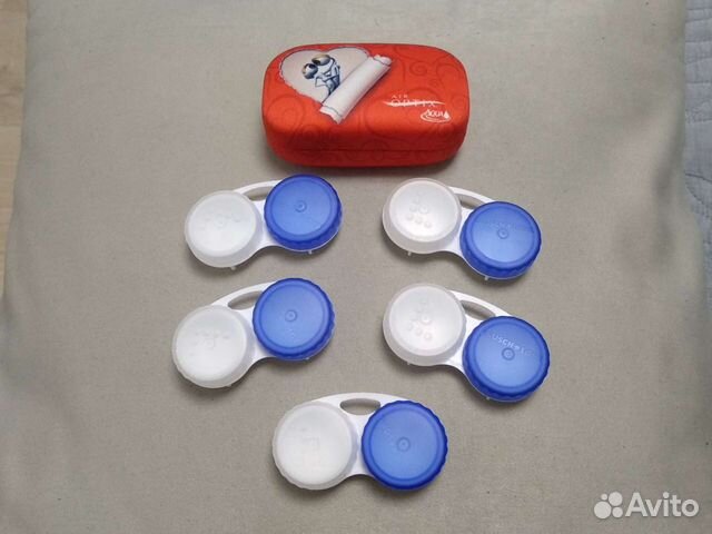 Контейнеры для линз и кейс для хранения новые