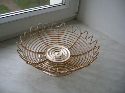 Ваза для фруктов времен СССР