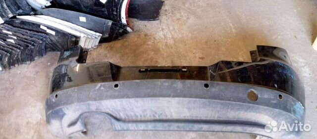 Volkswagen Tiguan 1 задний бампер накладка заднего