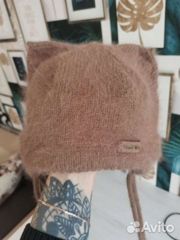 Шапка, чепчик зима из шерсти норки