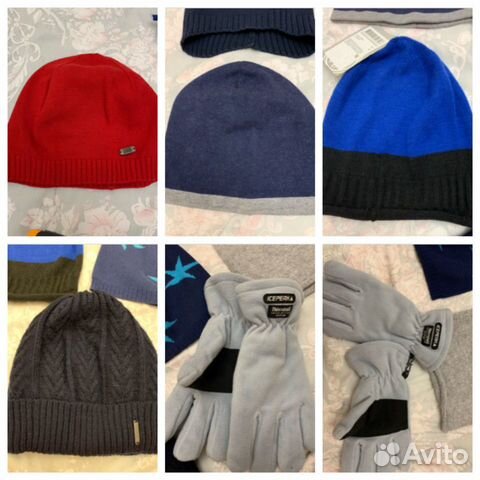 Шапки, перчатки(benetton,icepeak,marines)