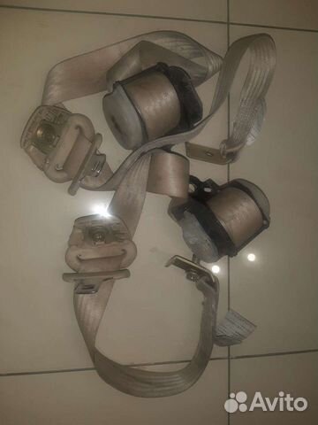 Ремни безопасности задние Субару Форестер SG 2006г