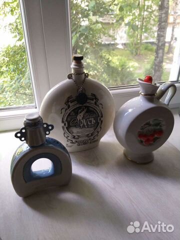 Штофы и графины СССР